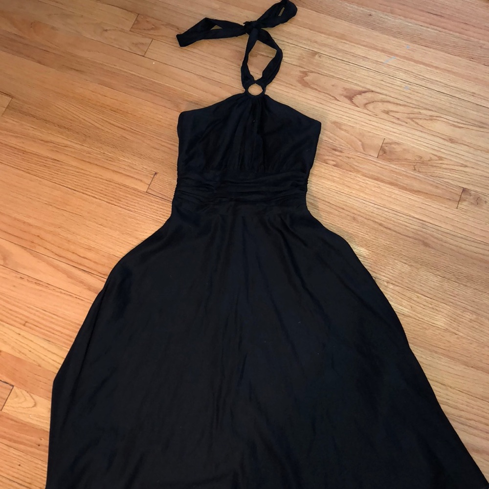 Black maxi dress White House black market